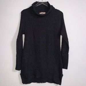 Philosophy Black Knitted Cowl Long Sleeve